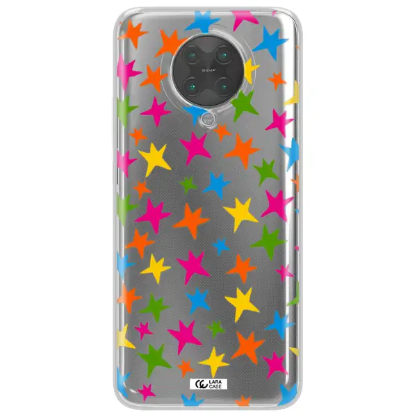 Colorful Stars Xiaomi Poco F2 Pro Clear TPU Case
