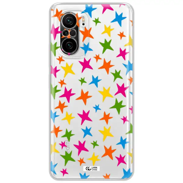 Colorful Stars Xiaomi Poco F3 Clear Tpu Case