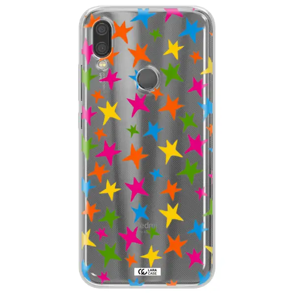 Colorful Stars Xiaomi Redmi Note 7 Clear TPU Case