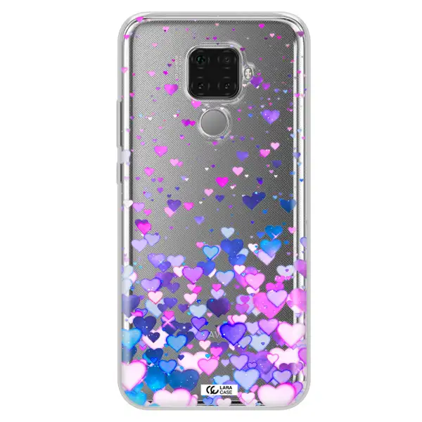 Watercolor Flying Hearts Huawei Mate 30 Lite Clear TPU Case
