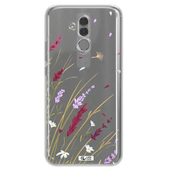 Long Grass Flower Huawei Mate 20 Lite Clear TPU Case