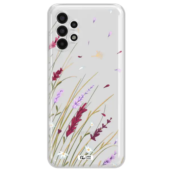 Long Grass Flower Samsung A13 4g Clear TPU Case