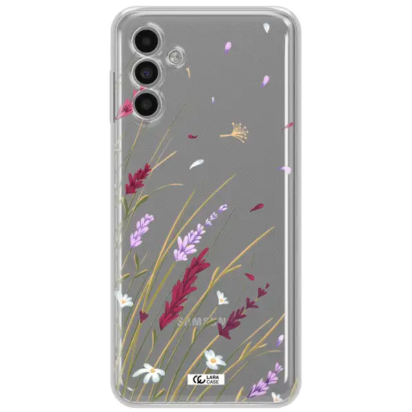Long Grass Flower Samsung A13 5G Clear Tpu Case