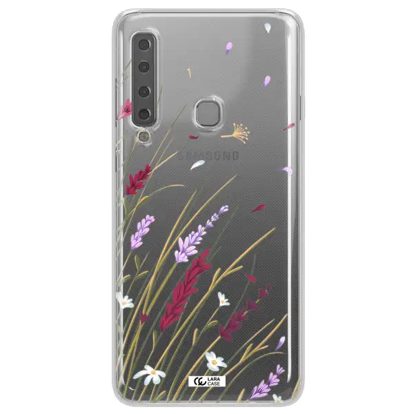 Long Grass Flower Samsung A9 2018 Clear TPU Case