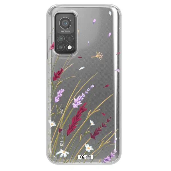 Long Grass Flower Xiaomi Mi 10 T Pro Clear TPU Case