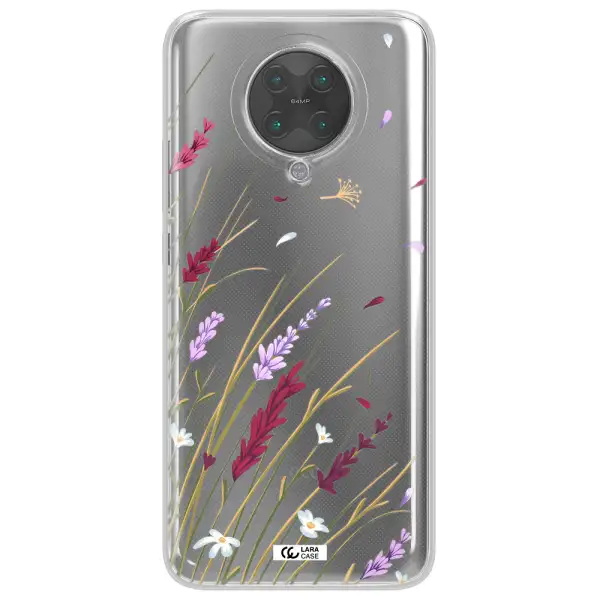 Long Grass Flower Xiaomi Poco F2 Pro Clear TPU Case