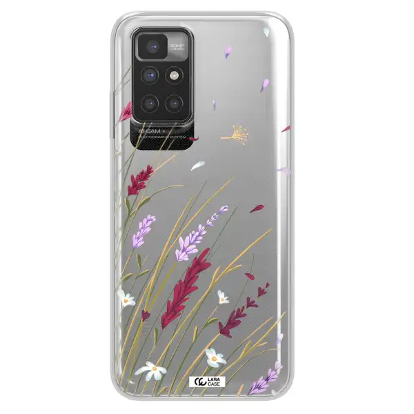 Long Grass Flower Xiaomi Redmi 10 Clear TPU Case