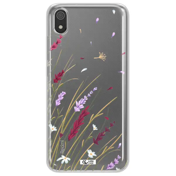 Long Grass Flower Xiaomi Redmi 7A Clear TPU Case