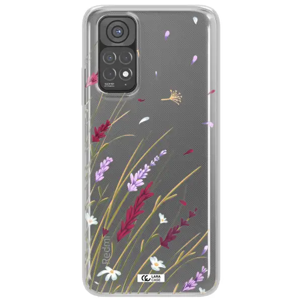 Long Grass Flower Xiaomi Redmi Note 11 Clear TPU Case