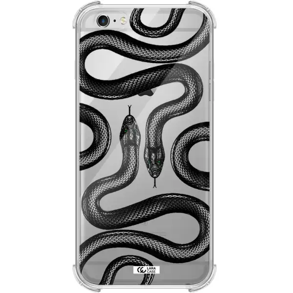 Black Snake Apple iPhone 6 plus Clear PC Case