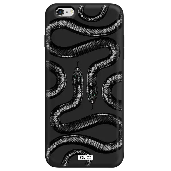 Black Snake Apple iPhone 6 plus Silicone black Case