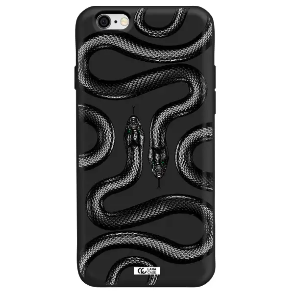 Black Snake Apple iPhone 6 Silicone black Case