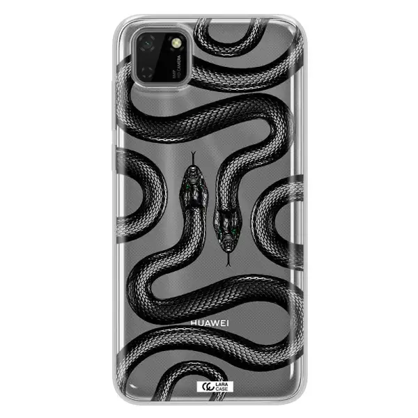Black Snake Huawei Honor 9S Clear TPU Case