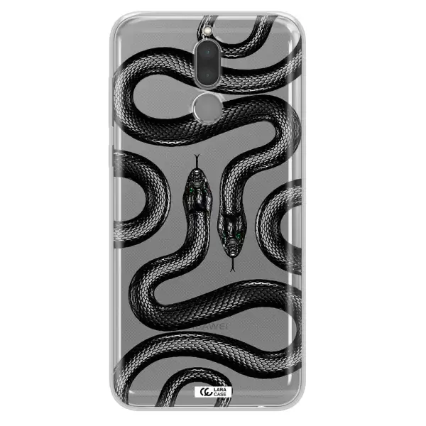 Black Snake Huawei Mate 10 Lite Clear TPU Case