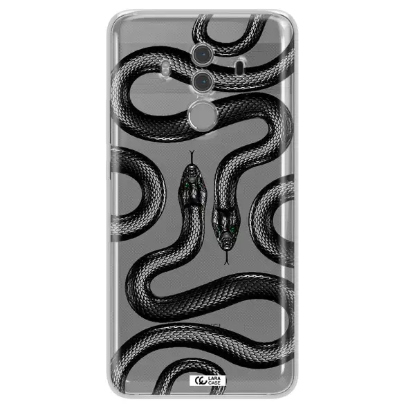 Black Snake Huawei Mate 10 Pro Clear TPU Case