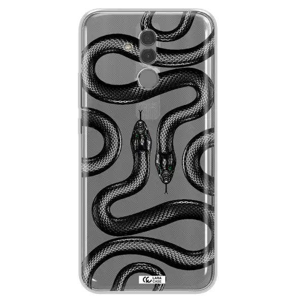 Black Snake Huawei Mate 20 Lite Clear TPU Case