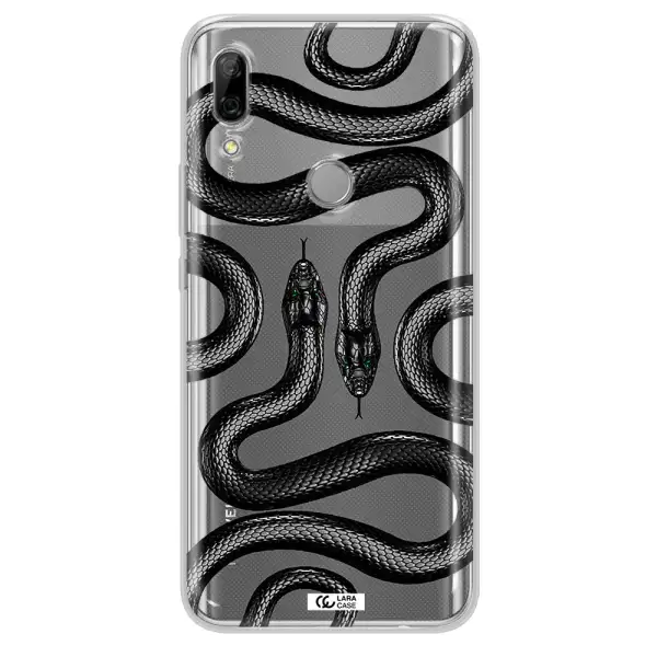 Black Snake Huawei P Smart Z Clear TPU Case