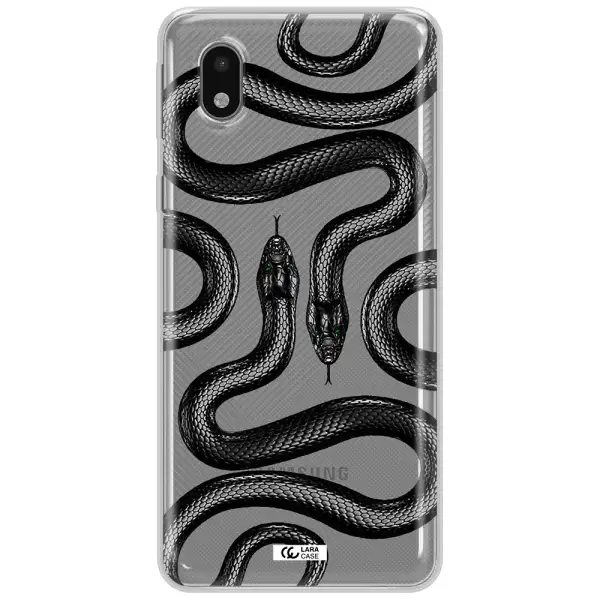 Black Snake Samsung A01 Core Clear Tpu Case