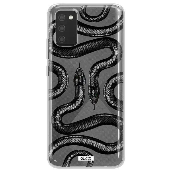 Black Snake Samsung A02S Clear TPU Case