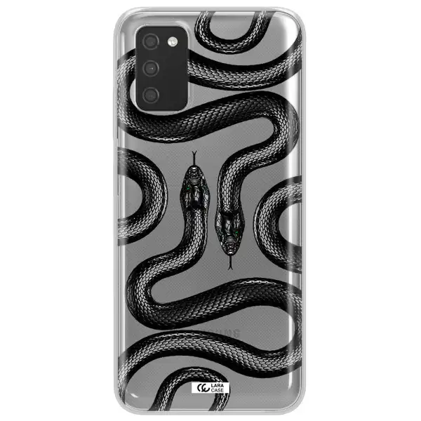 Black Snake Samsung A03S Clear TPU Case
