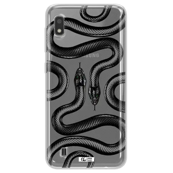 Black Snake Samsung A10 Clear TPU Case