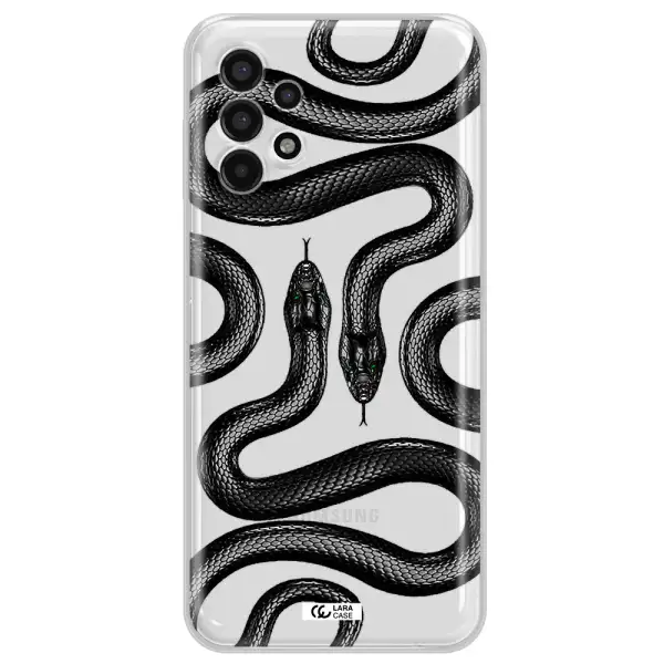 Black Snake Samsung A13 4g Clear TPU Case