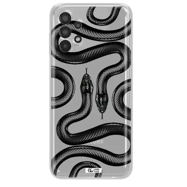 Black Snake Samsung A13 Clear TPU Case