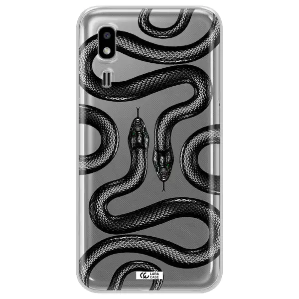 Black Snake Samsung A2 Core Clear TPU Case