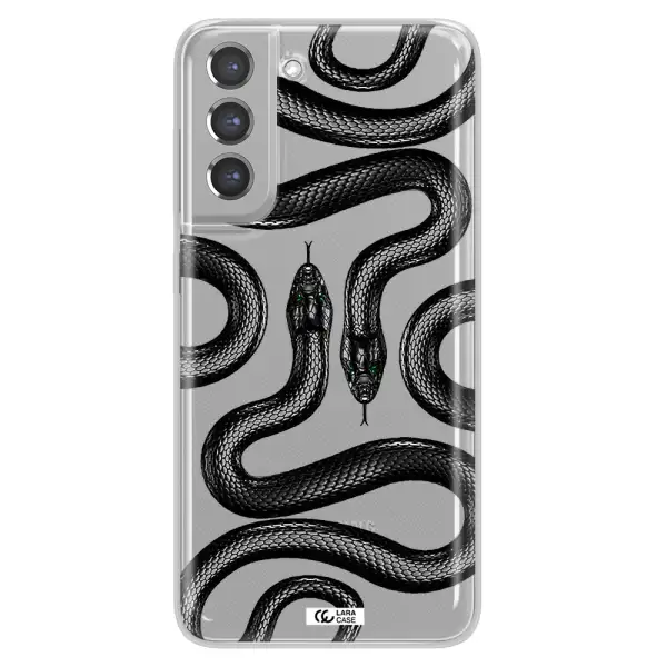 Black Snake Samsung A21 Fe Clear TPU Case