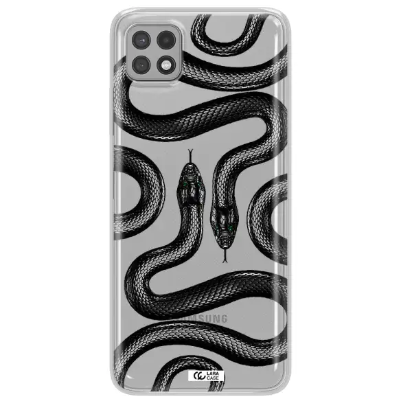 Black Snake Samsung A22 5g Clear TPU Case