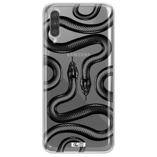Black Snake Samsung A30S Clear TPU Case