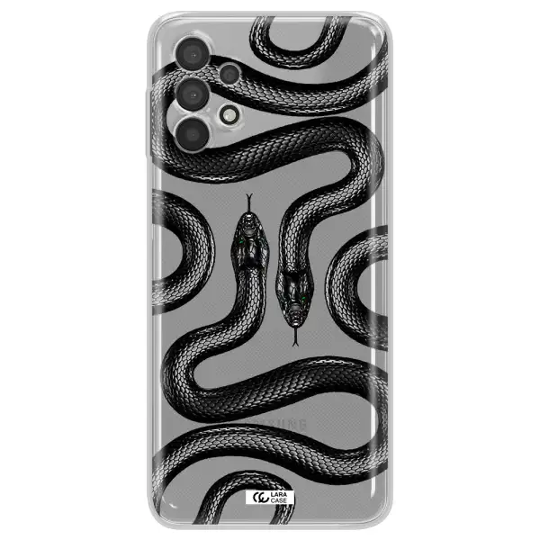Black Snake Samsung A32 4G Clear Tpu Case