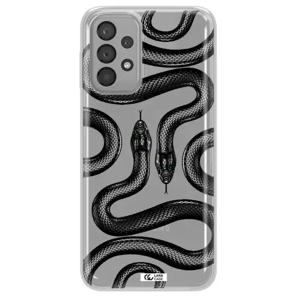 Black Snake Samsung A33 Clear TPU Case