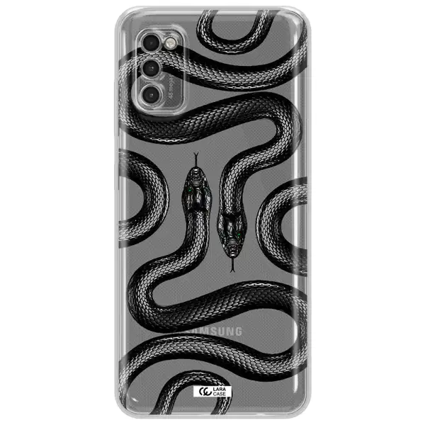 Black Snake Samsung A41 Clear Tpu Case