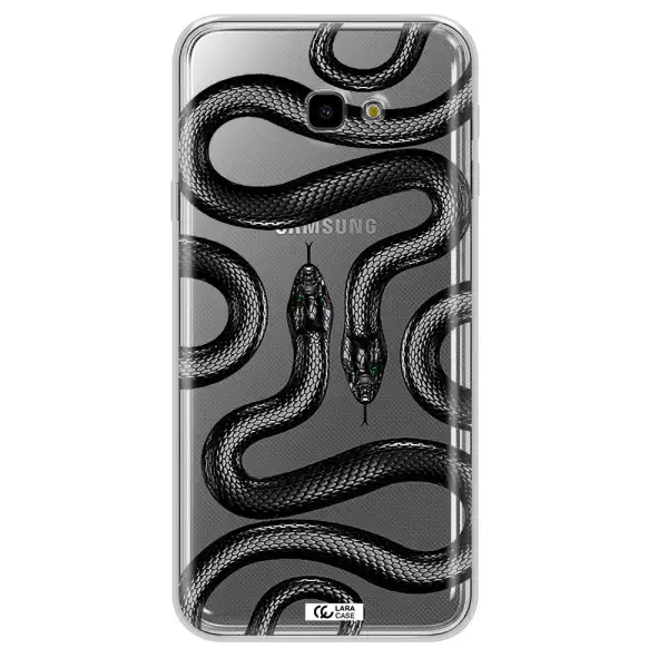 Black Snake Samsung J4 Plus Clear TPU Case