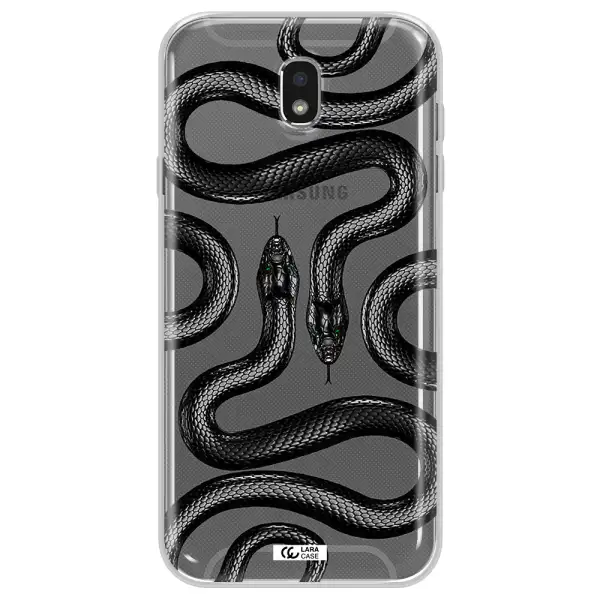 Black Snake Samsung J7 Pro Clear TPU Case