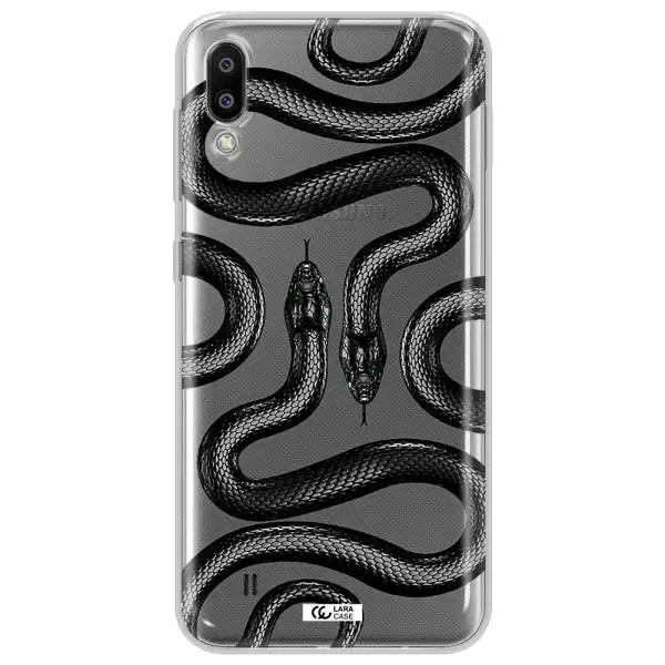 Black Snake Samsung M10 Clear TPU Case