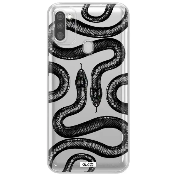 Black Snake Samsung M11 Clear TPU Case