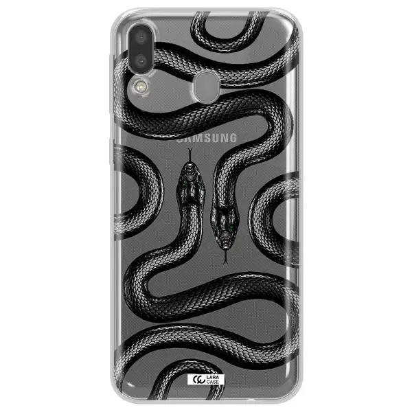 Black Snake Samsung M20 Clear TPU Case