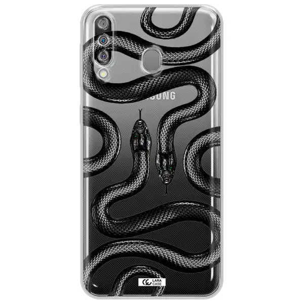 Black Snake Samsung M30 Clear TPU Case