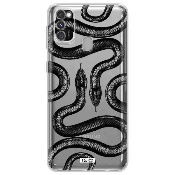 Black Snake Samsung M30S Clear TPU Case