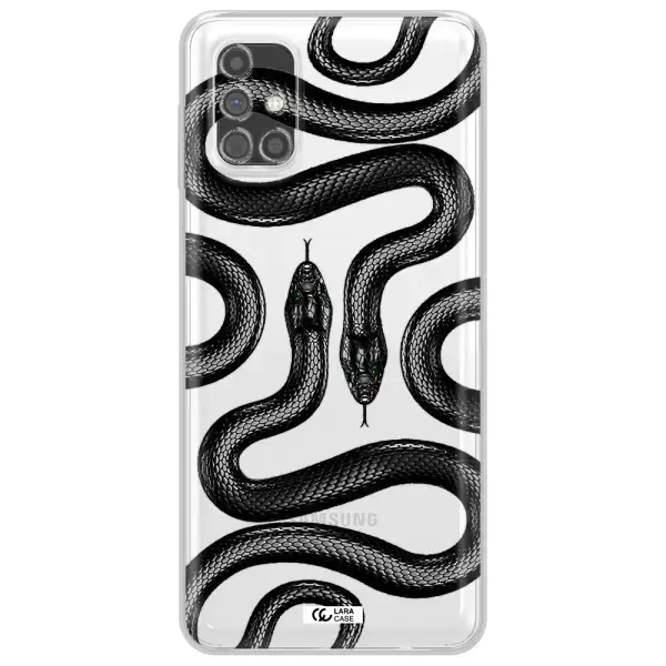 Black Snake Samsung M31S Clear TPU Case