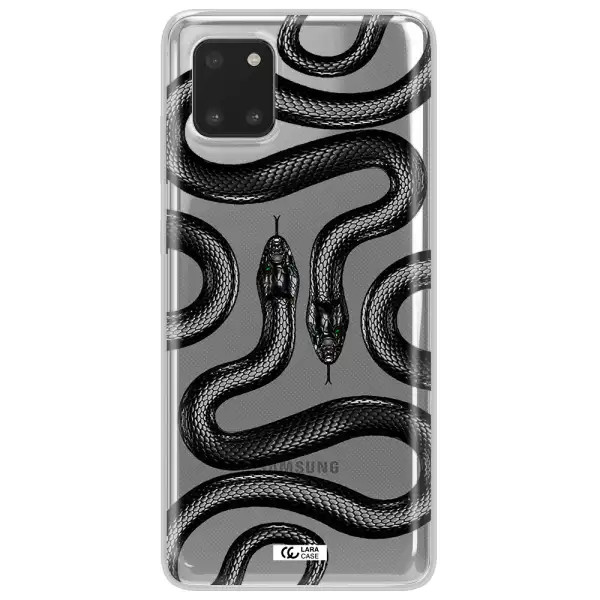 Black Snake Samsung Note 10 Lite Clear TPU Case