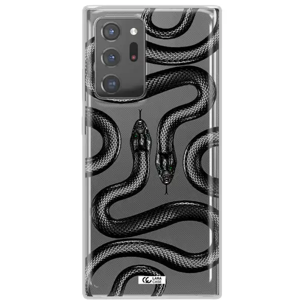 Black Snake Samsung Note 20 Ultra Clear TPU Case