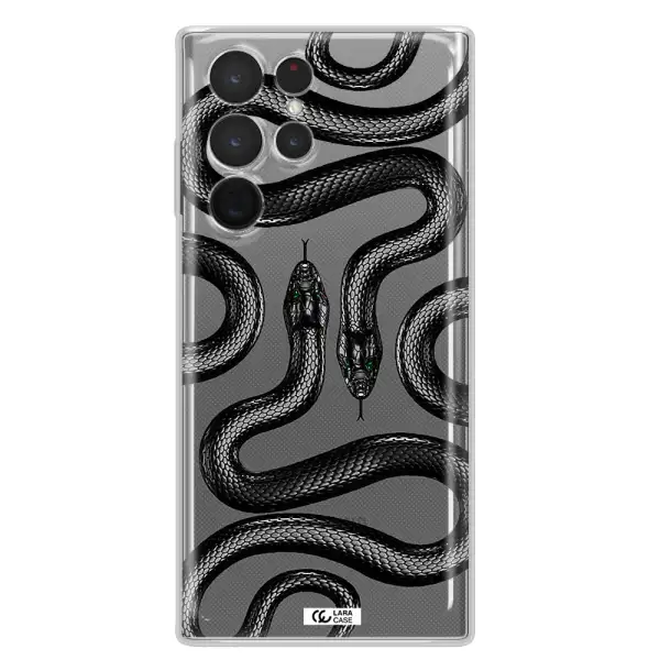 Black Snake Samsung S 22 Ultra Clear TPU Case