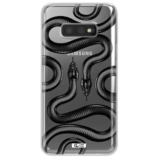 Black Snake Samsung S10e Clear TPU Case