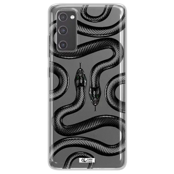 Black Snake Samsung S20 Fe Clear TPU Case