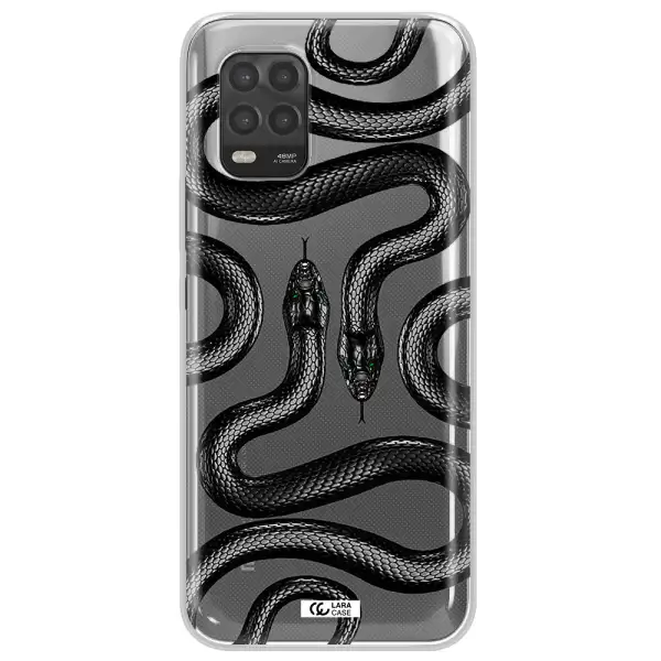 Black Snake Xiaomi Mi 10 Lite Clear TPU Case