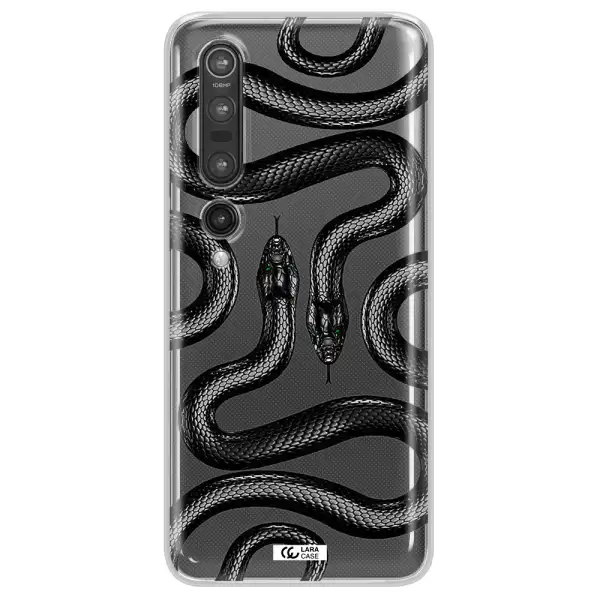 Black Snake Xiaomi Mi 10 Pro Clear TPU Case