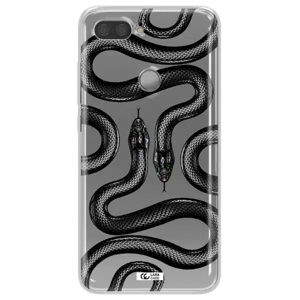 Black Snake Xiaomi Mi 8 Lite Clear TPU Case